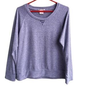 Ink+Ivy Sweatshirt Loungewear Comfy Top Pullover Light Grey Sweater Size S